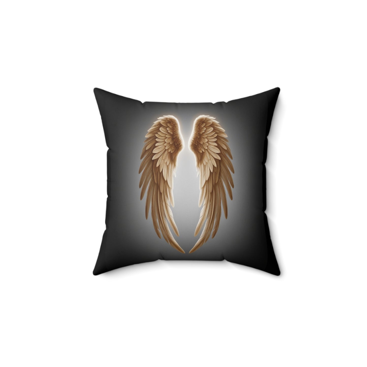 Angel Wings Square Pillow, Skyddsängel, Calming Comfort Pillow - karlje design