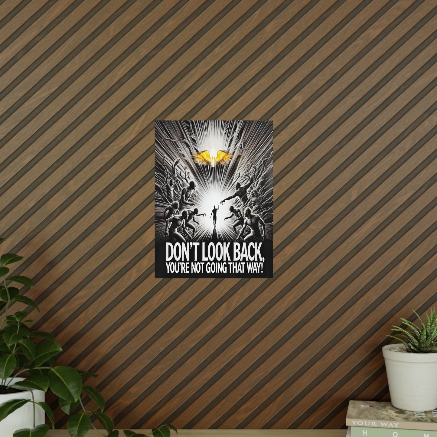 Photopaper Posters,  "The Road to the Light: Leaving the Darkness Behind"